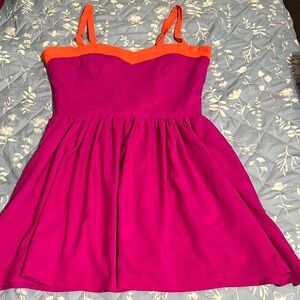 Vintage Havana Pink Spaghetti Strap Tank Top for Cocktail